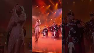 Helene Fischer The Crossed Swords Pipes amp Drums Amazing Grace22 [upl. by Brendis]