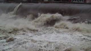 Glacial Potholes during a Flood [upl. by Renckens]