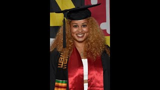 Nadia Fox University of Maryland Commencement May 2024 [upl. by Savill]