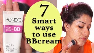 7 तरीके से इस्तेमाल करें BB cream7Amazing ways to uses BB creamhow to apply BBcream [upl. by Atnuahs]