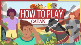 How to Play CATAN  The Most Adorable Overview Ever [upl. by Sanjay799]