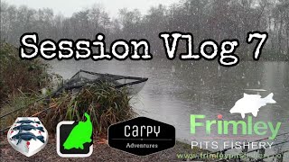 Session Vlog 7  Frimley pits  2019 Winter Carp Fishing [upl. by Eliot]