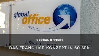 Selbstständig im Kundendialog – Das FranchiseKonzept von global office® in 60 Sek erklärt [upl. by Hannaoj65]