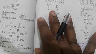 MCQ on tautomerism Chemistry galaxyMrPappu Bhowmick [upl. by Gine]