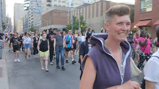 Pride month 2022 parade in Toronto Canada [upl. by Nraa]