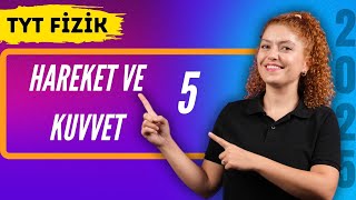 Newton Hareket Yasaları  Hareket ve Kuvvet 5  27 Günde Tyt Fizik Kampı  7 Gün [upl. by Buller]