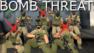 How PRO MILSIM Gamers Handle A Bomb Threat  Tactical Assault VR [upl. by Koss]