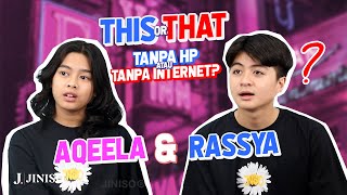 RASSYA AQEELA FIRST DATE  SIAPA YANG BAYAR 🔥 [upl. by Giglio]