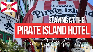 Staying at the PIRATE ISLAND Hotel  LEGOLAND Resort FLORIDA [upl. by Eiromem]