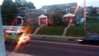 Quick clip of Yeadon Ladder 16 responding to carbon monoxide alarm [upl. by Aseuqram]