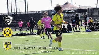 ECNL 2024 Julio Garcia 10 Midfielder Highlights Contra DKSC U16 2024 Top Midfielder ECNL [upl. by Ydoj]