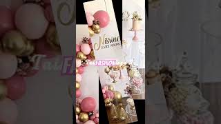 Bridal shower 👰amp👶babay shower ideas Fashion chanel ❄️❇️ [upl. by Airotkiv]