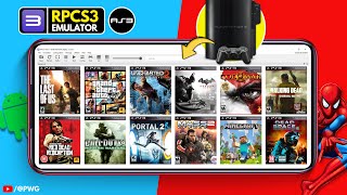 How to setup AndStation 3 PlayStation 3 Emulator on Android  PS3 Emulator [upl. by Nylanna]