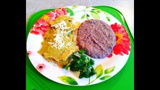 Green Creamy Vegan ChilaquilesChilaquiles Verdes [upl. by Thebault]