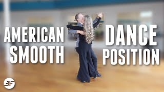 American Smooth Dance Position  Waltz Foxtrot amp Viennese Waltz  TT [upl. by Annail]