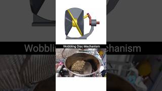 Mechanical Mechanism animation  Wobbling Disc mechanism engineering 3ddesign solidworks [upl. by Rafa]