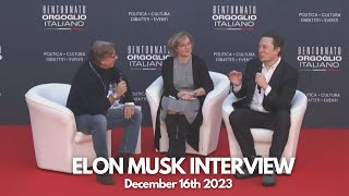 Elon Musk Opens Up in an Interview Leaves The Audience Speechless [upl. by Emilie]