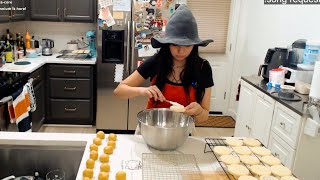 oct 30 2024  making spoooooky treats 🧙‍♀️ rice krispie treats amp sugar cookies [upl. by Allicserp630]