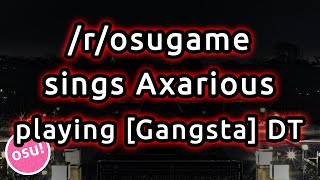 rosugame sings Axarious playing pensamento tipico de esquerda caviar Gangsta DT [upl. by Sdlonyer]