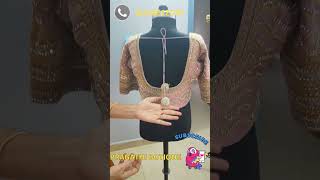 Maggam Work Blouse Design fashion embroidery wedding maggam Works [upl. by Asseram]