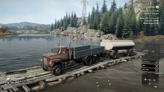 SnowRunner Walkthrough Part 27  Steel River Supplies [upl. by Assenar]