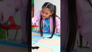 Kids amp Parents Play Giant Operation Game [upl. by Janetta]