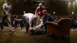 Partially paralyzed Steve Saint falls on stage and proves a point about dependency [upl. by Marlyn]