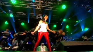 Alesha Dixon Live Lets Get Excited Radio 1 Big Weekend 2009 [upl. by Odnomyar]