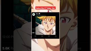 Lancelot smile  shortsfeed anime trending animeedits shortvideo trending lancelot viral [upl. by Goles412]