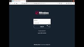 2FA and Passwordless Login with Nitrokey and Nextcloud [upl. by Matti232]