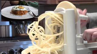 Original Tri Blade Spiralizer [upl. by Ecirtal]