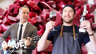 Brad Makes Beet Kvass  Its Alive  Bon Appétit [upl. by Hasile]