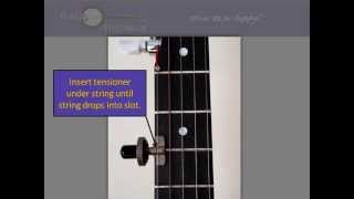 Pitch Accurate 5th String Capo by Banjo Highway no installation costs required [upl. by Darbee]