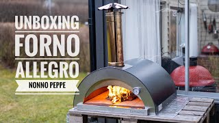 Unboxing Forno allegro Nonno Peppe [upl. by Ahsiret]