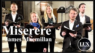 Miserere  James Macmillan  Luxensemblen [upl. by Sitelc]