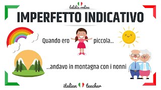 IMPERFETTO INDICATIVO  VERBS  Italian for Beginners [upl. by Eahsel]