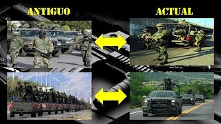 Ejercito Mexicano Antiguo VS Ejercito Mexicano Actual [upl. by Auqinahs]