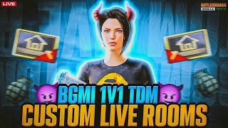 BGMI LIVE 🛑 STREAM 1 vs 2 TDM CUSTOM ROOM 💞🤯 TIGERXPRO is live [upl. by Audry]