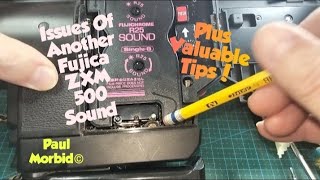 Issues Of Another Fujica ZXM 500 Sound [upl. by Yllatan96]