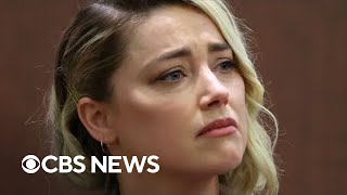 Amber Heard returns to stand as testimony in Johnny Depp defamation trial concludes  May 26 [upl. by Ydnal]