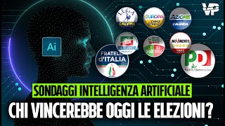 Se si votasse oggi 21 novembre lintelligenza artificiale rivela chi vincerebbe in Italia [upl. by Nommad]