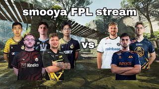 smooya FPL  with s1mple Woro2k Techno4k and Senzu vs tabseN shox and hades [upl. by Feenah]