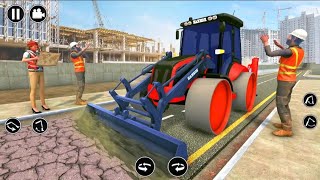 City Road Construction Simulator 3D  Road Builder Game  Android GamePlay [upl. by Routh]