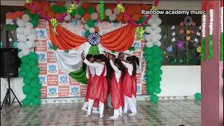 6 Dance ll 15 August 2024 ll Rainbow academy jiraso Bhagalpur Deoria up [upl. by Nnylekoorb216]