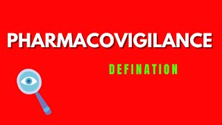 Pharmacovigilance Drug Safety ExplainedPharmacyJob PharmacovigilancePharmacovigilance concept [upl. by Lebaron]