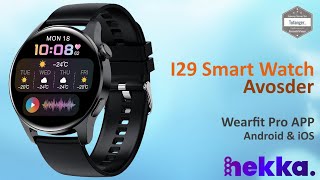 Avosder I29 Smart Watch IP67  WearFit Pro App  Android amp iOS  Hekka Website  Unboxing [upl. by Marice]