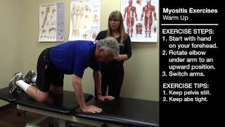 Myositis Exercises Warm Up Exercises V5 1 [upl. by Dalis]