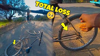 Wheelie Fail Ho Gaya 😰 And Total Loss  MrZ7VLOG [upl. by Rennoc]