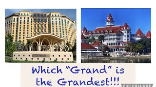 Comparing Disneys Grand Destino Tower and Grand Floridian Resort VlogWalt Disney World 8324 [upl. by Adnoluy]