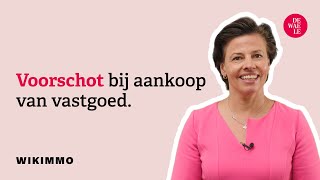 Voorschot bij aankoop van vastgoed [upl. by Ramoj]